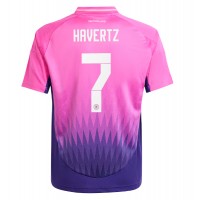 Deutschland Kai Havertz #7 Fußballbekleidung Auswärtstrikot EM 2024 Kurzarm